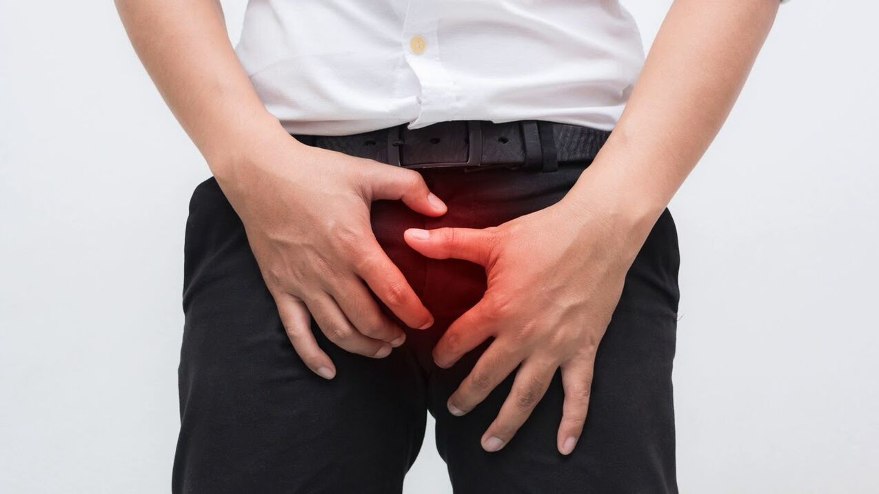 dor na virilha com prostatite