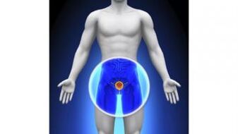 prostatite em um homem